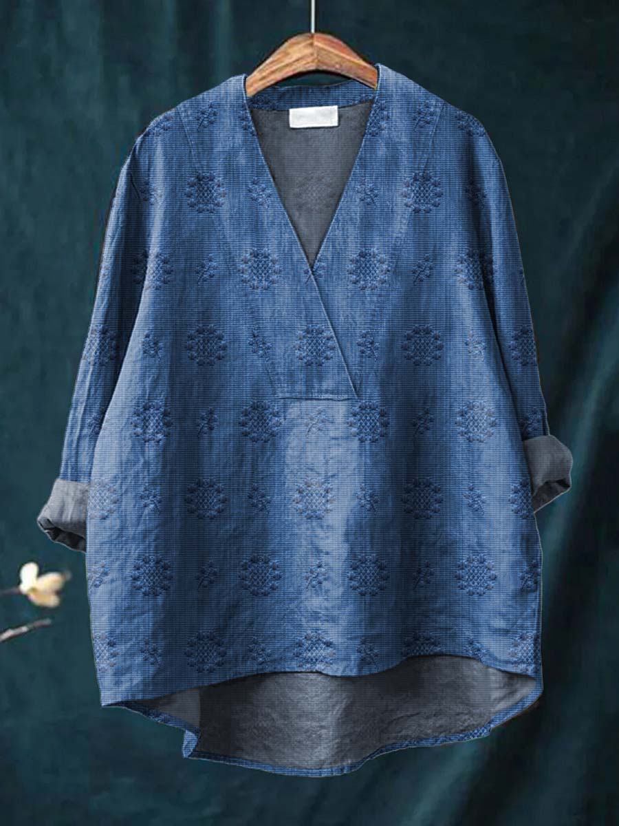 Cara | Linnedbluse
