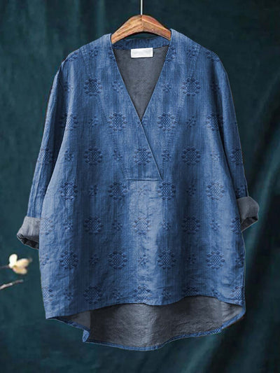 Cara | Linnedbluse