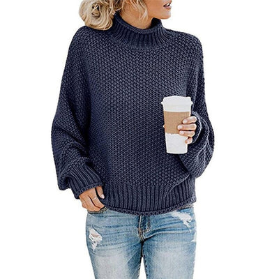 Celina® - Strikpullover med krave