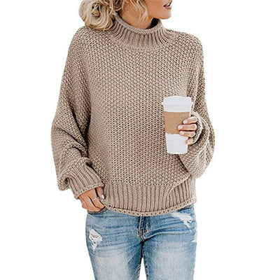 Celina® - Strikpullover med krave