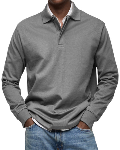 MARCONELLI | Luxus polo med lange ærmer
