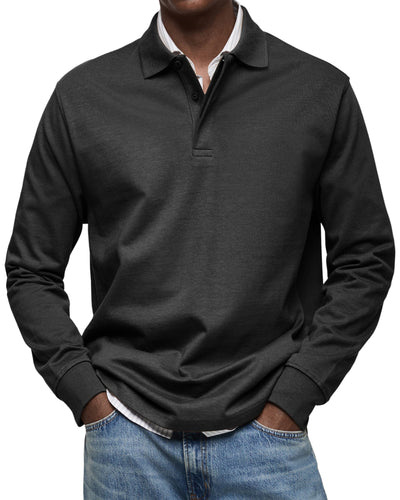 MARCONELLI | Luxus polo med lange ærmer