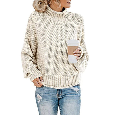 Celina® - Strikpullover med krave