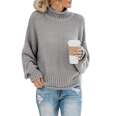 Celina® - Strikpullover med krave