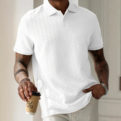 Esben | Struktureret poloshirt