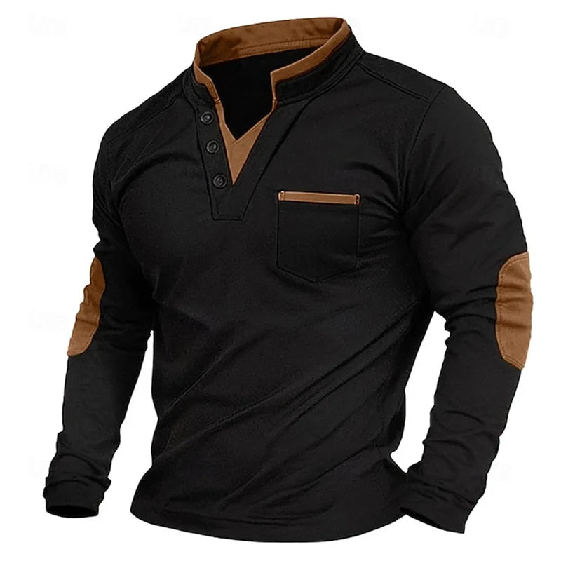 Anders | Langærmet Polo Henley 