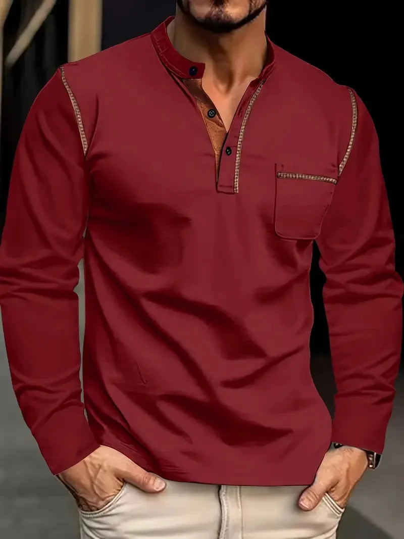 Danny | Langærmet poloshirt 