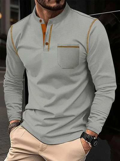 Danny | Langærmet poloshirt 