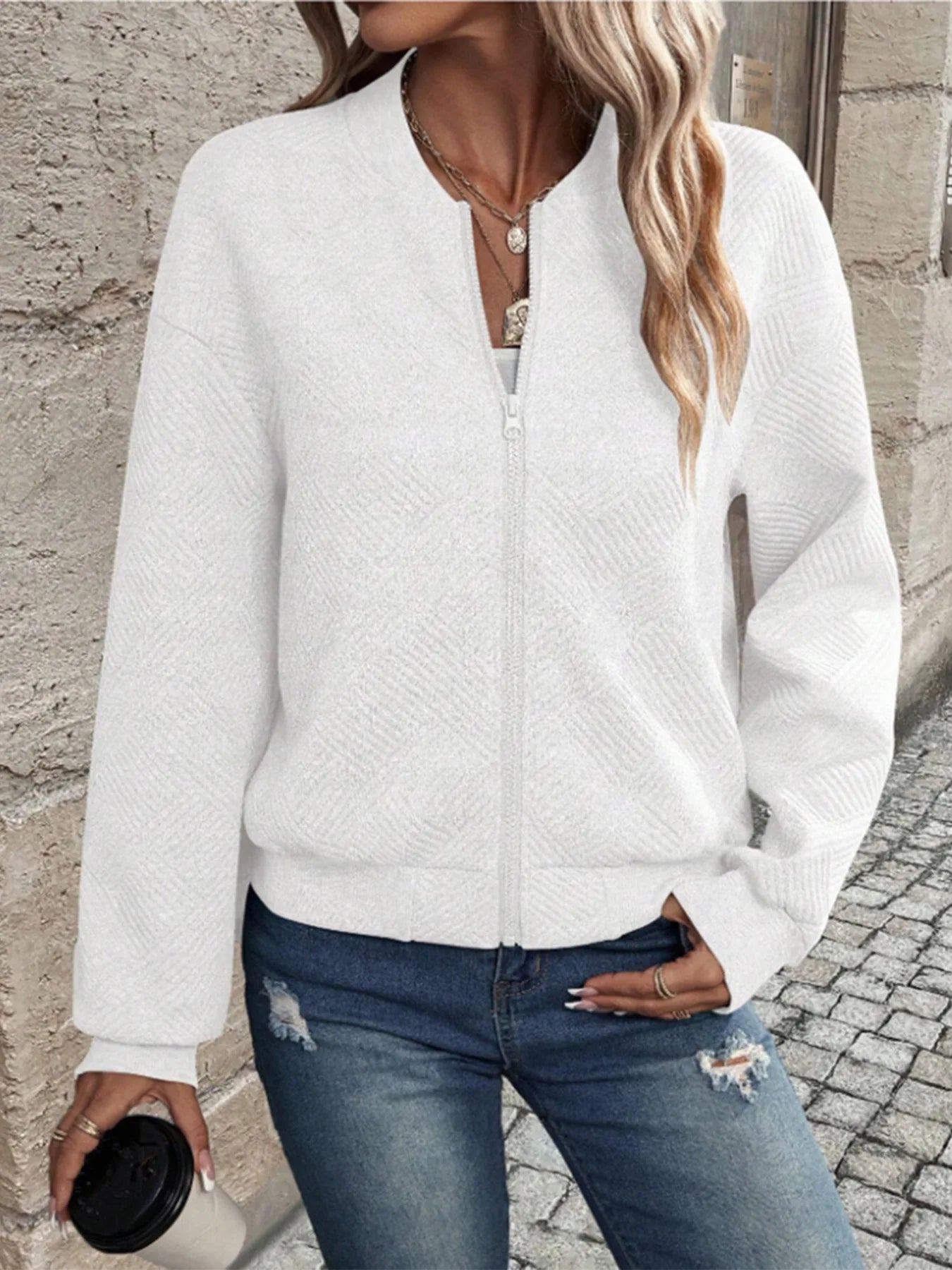 Marika™ - Langærmet Strikket Cardigan 