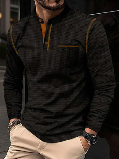 Danny | Langærmet poloshirt 