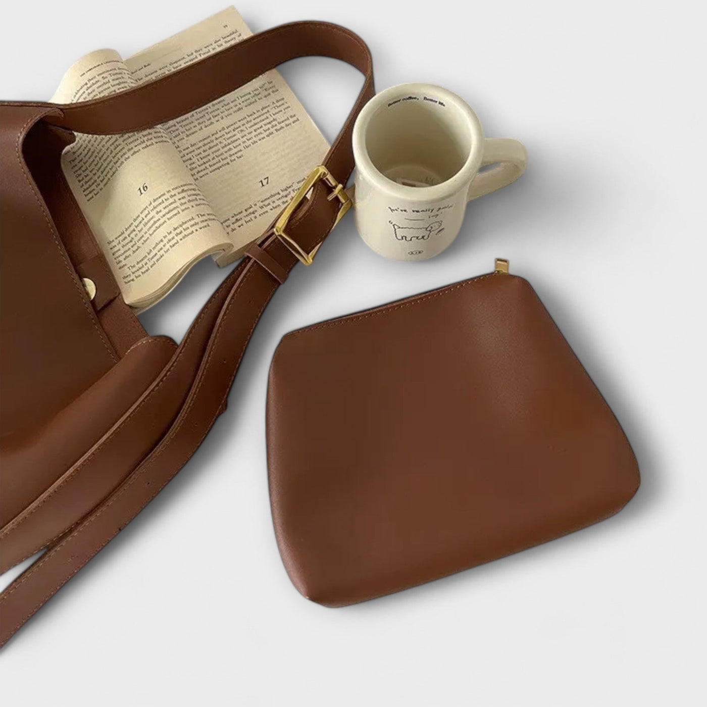 ISIDORE | SOFISTIKET FORÅRS-SKULDERTASKE MED ELEGANT UDTRYK