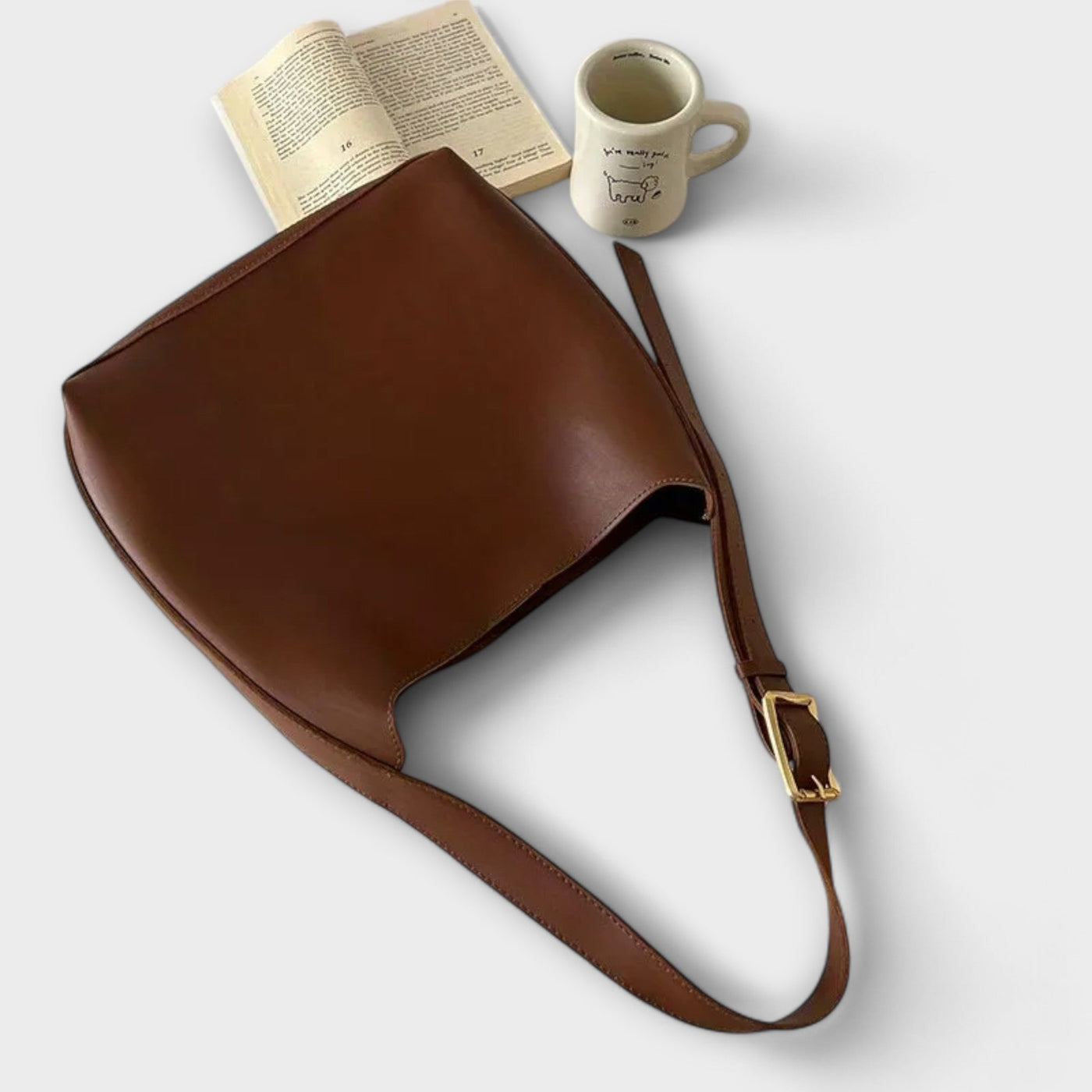 ISIDORE | SOFISTIKET FORÅRS-SKULDERTASKE MED ELEGANT UDTRYK