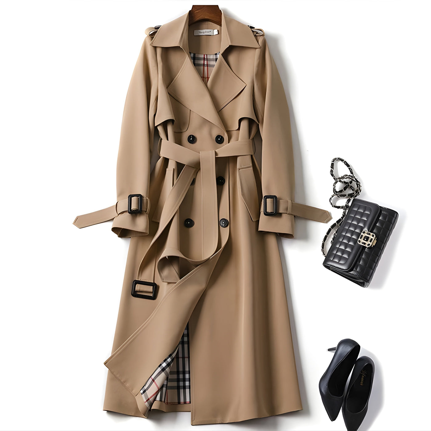 Elise | Tidløs Trenchcoat 