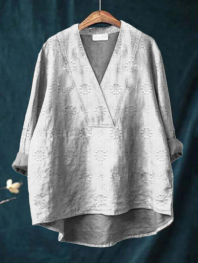 Cara | Linnedbluse