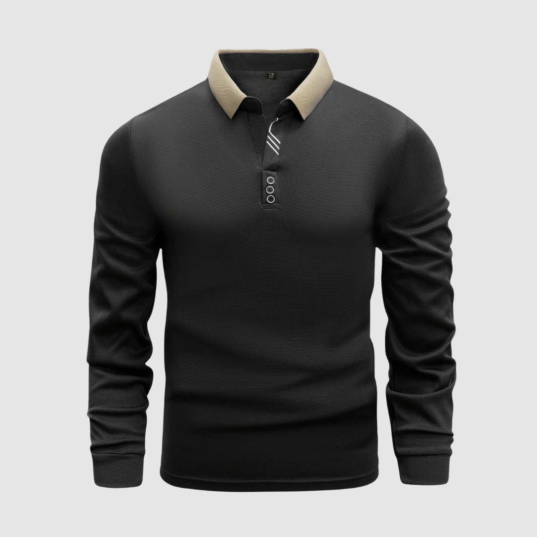 Nikolaj | Premium Langærmet Polo 
