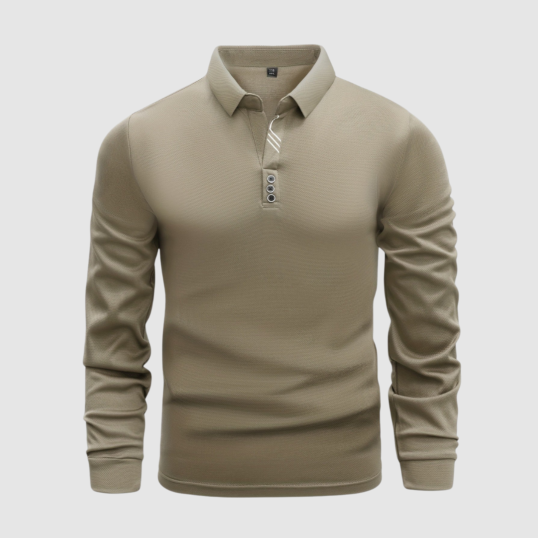Nikolaj | Premium Langærmet Polo 