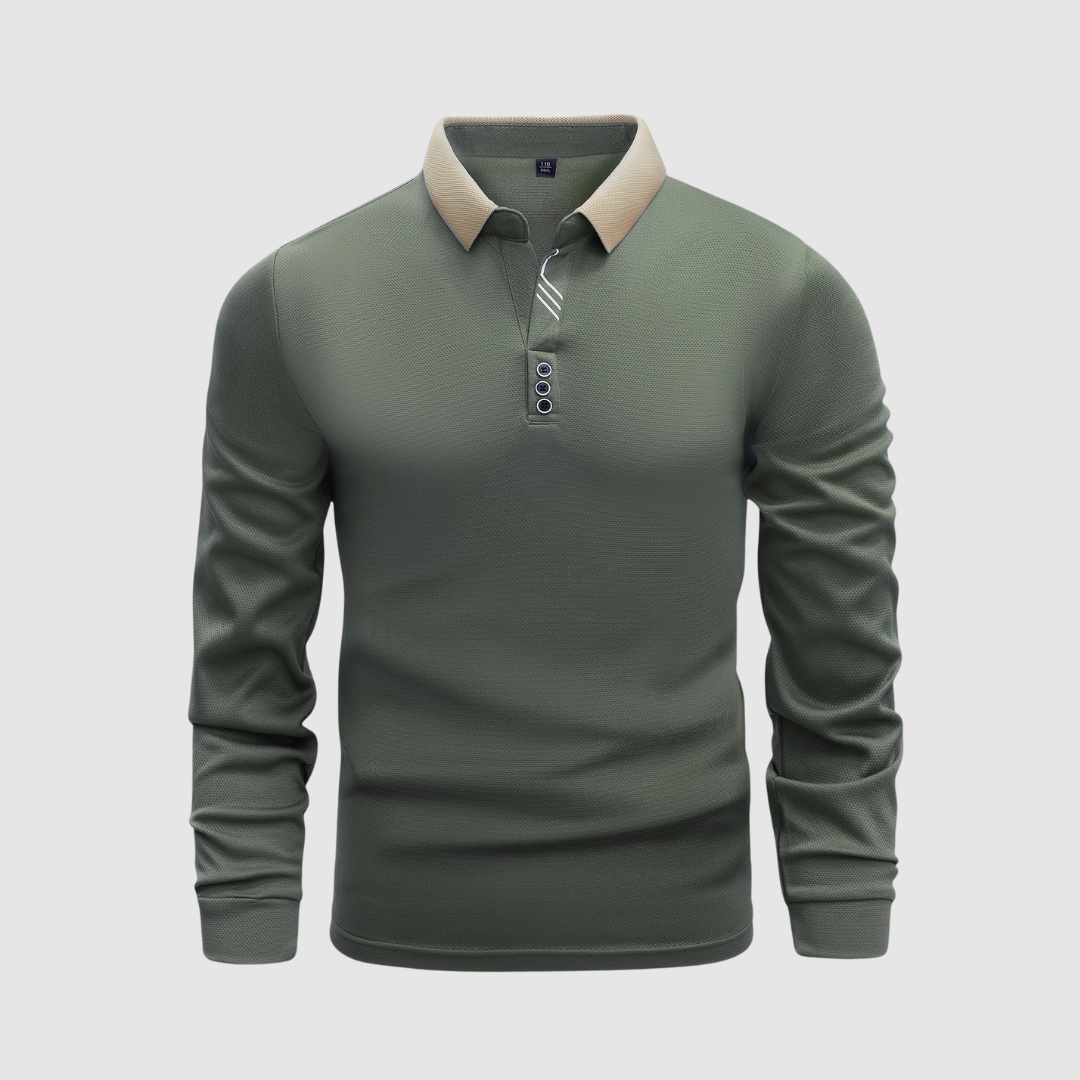 Nikolaj | Premium Langærmet Polo 