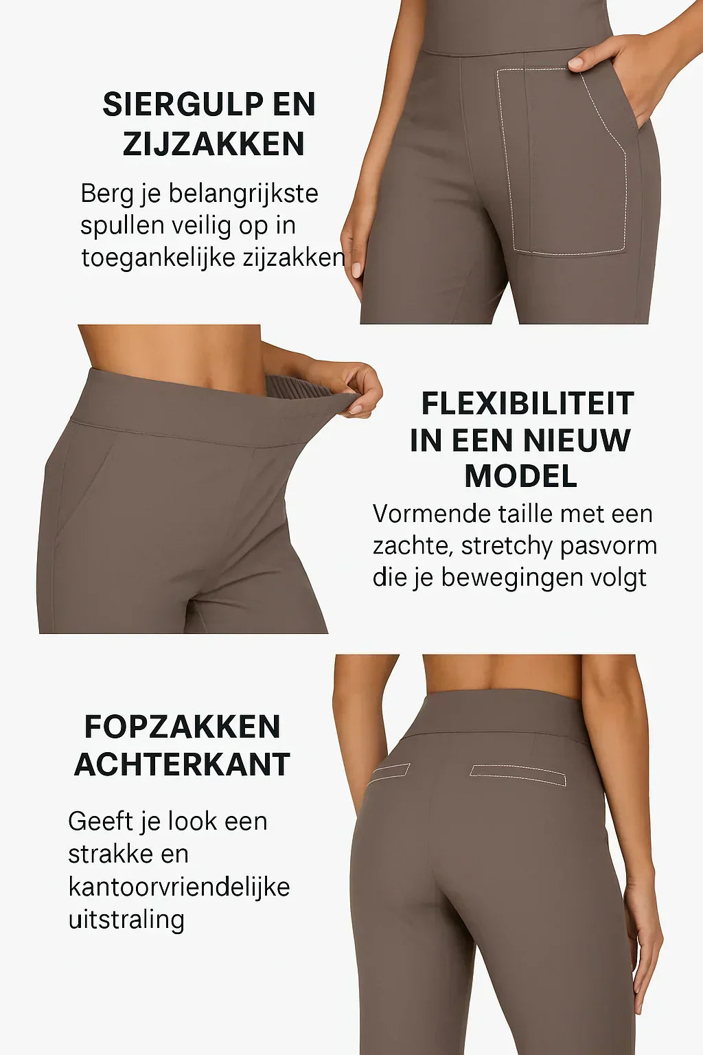 Sønder København | Elegant buks i blød jersey