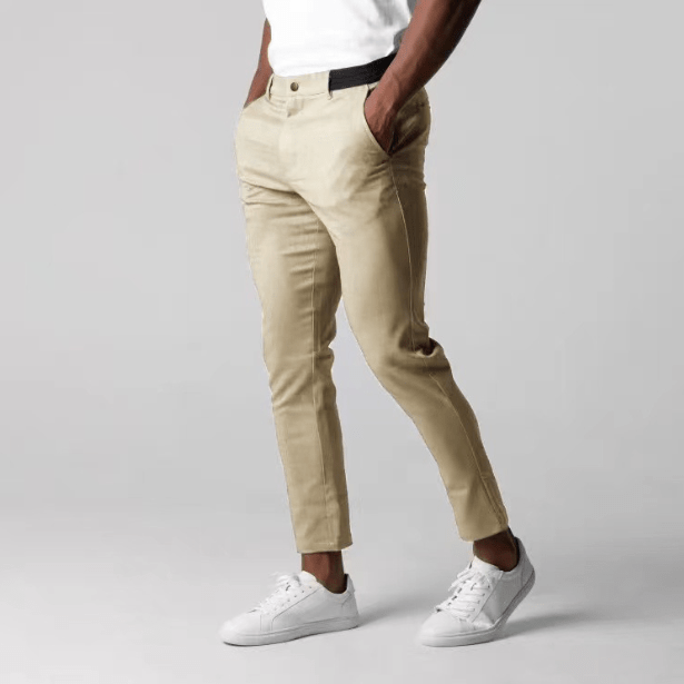 Rasmus | Herrebukser Slim-Fit med Lynlåslomme 