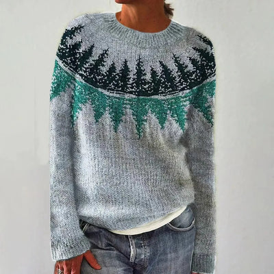 Rachele™ - Retro-efterårstrøje