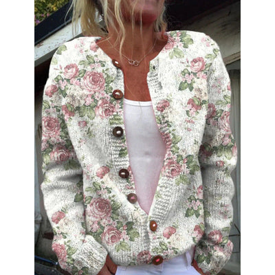 Lotte™ – Lad cardigan med legende printe