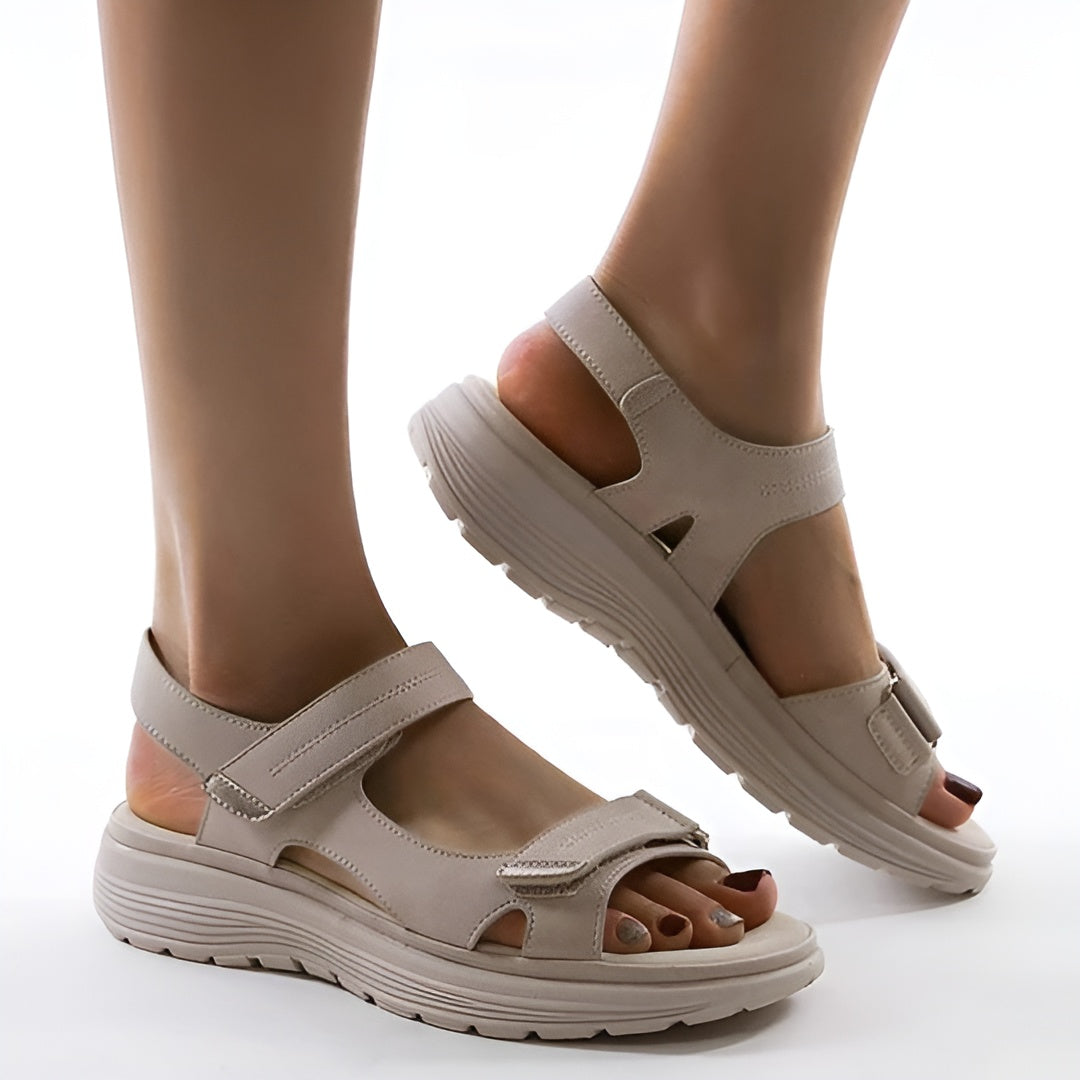 Gitte | Komfortabel Justerbare Sandaler