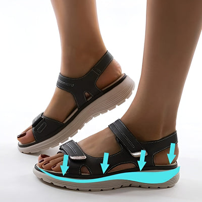 Gitte | Komfortabel Justerbare Sandaler