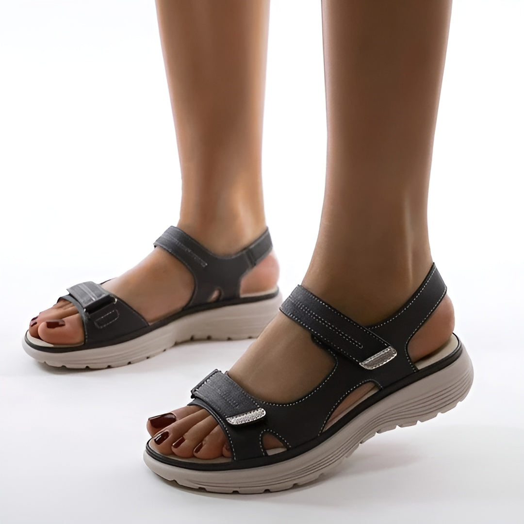 Gitte | Komfortabel Justerbare Sandaler